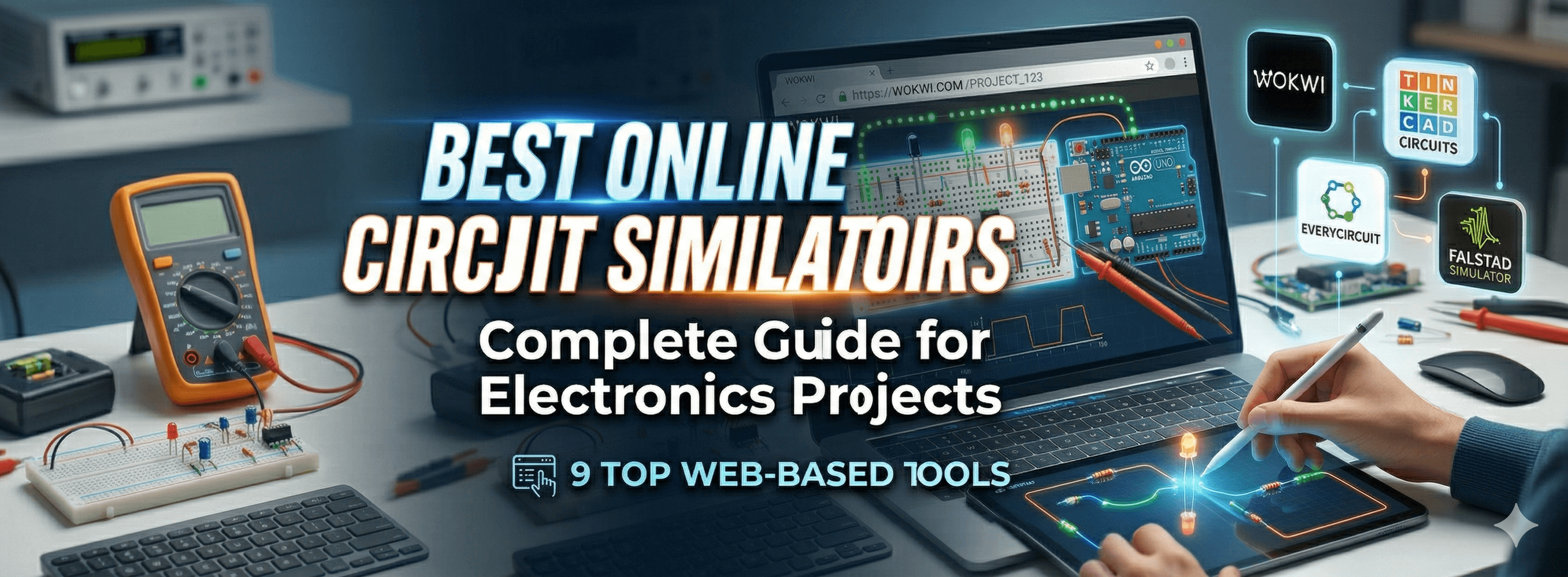 9 Best Online Circuit Simulators for Electronics Projects